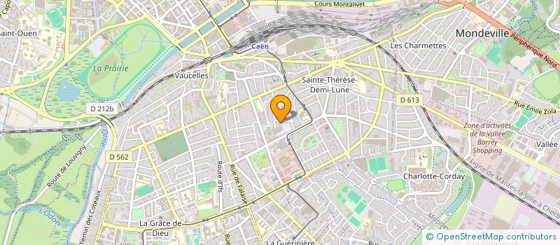 localisation de l'entreprise DOUBISCOTTE à CAEN