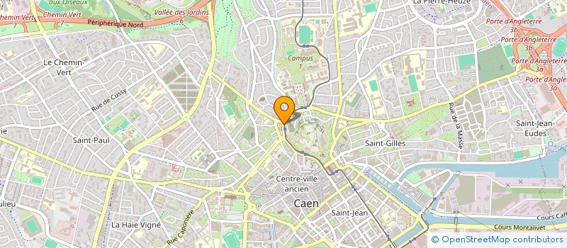localisation de l'entreprise DOUBLE 6 à CAEN