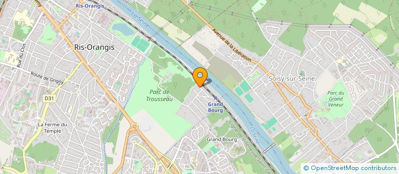 localisation de l'entreprise DOUBLE A  RIS-ORANGIS