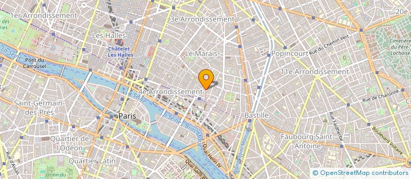 localisation de l'entreprise DOUBLE A PARIS  PARIS