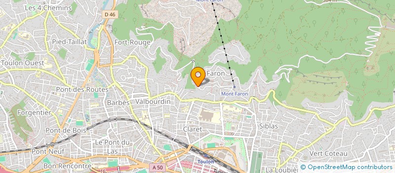 localisation de l'entreprise DOUBLE A VENTURES  TOULON