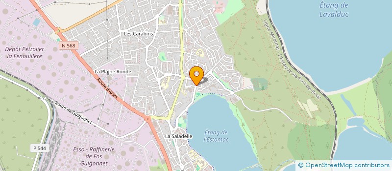 localisation de l'entreprise DOUBLE AA à FOS-SUR-MER