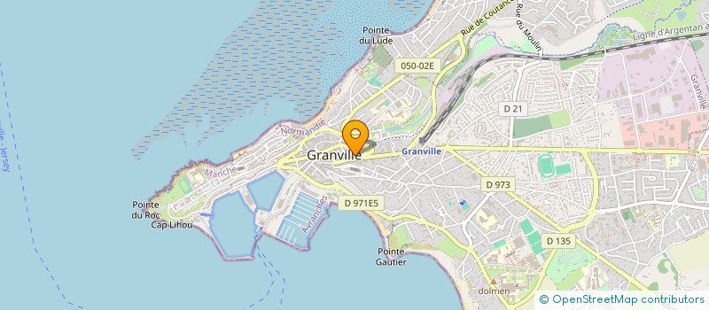 localisation de l'entreprise DOUBLE B à GRANVILLE