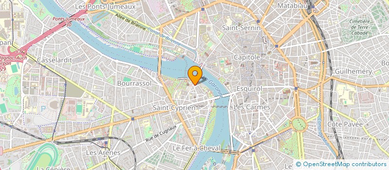 localisation de l'entreprise DOUBLE BOUCLE à TOULOUSE