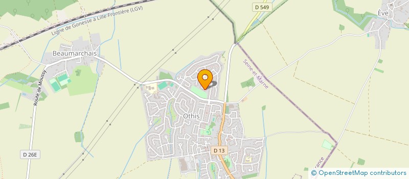 localisation de l'entreprise DOUBLE CLIQUE  OTHIS