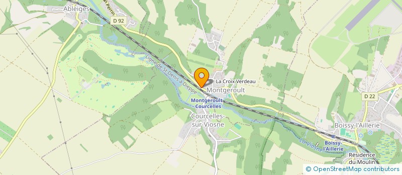 localisation de l'entreprise DOUBLE CORPS COMPETITION  MONTGEROULT