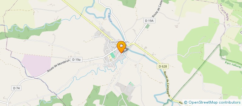 localisation de l'entreprise DOUBLE -CROCHE à DAUMAZAN-SUR-ARIZE