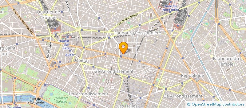 localisation de l'entreprise DOUBLE D PRODUCTIONS  PARIS