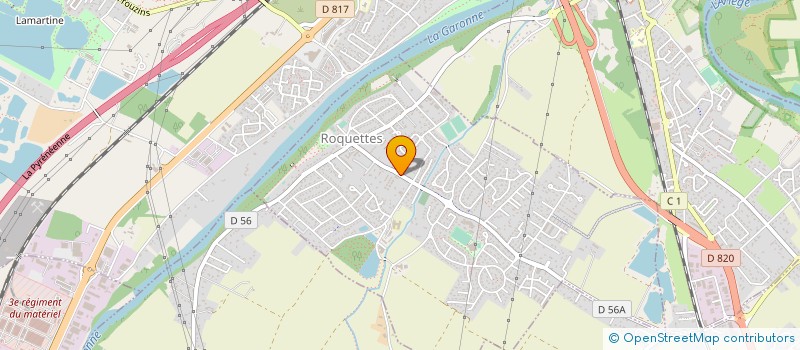 localisation de l'entreprise DOUBLE D TEAM à ROQUETTES