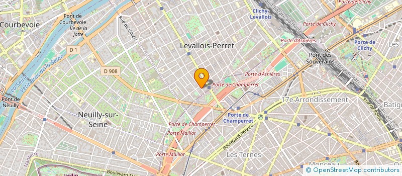 localisation de l'entreprise DOUBLE DAUPHIN à LEVALLOIS-PERRET