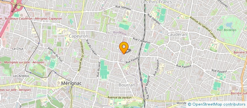 localisation de l'entreprise DOUBLE DIESE à BORDEAUX