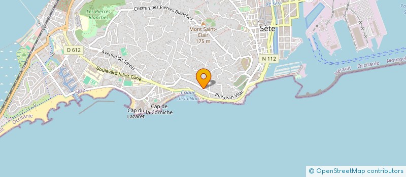 localisation de l'entreprise DOUBLE F  SETE