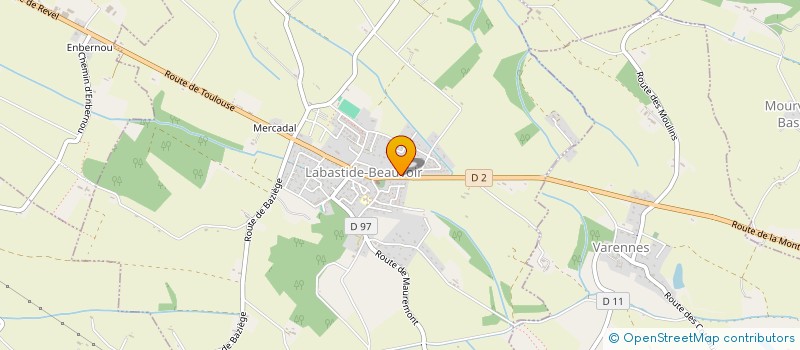 localisation de l'entreprise DOUBLE FACE - FORMATION ET CONSEIL à TOULOUSE
