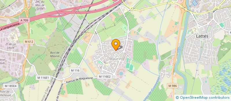 localisation de l'entreprise DOUBLE G à LATTES