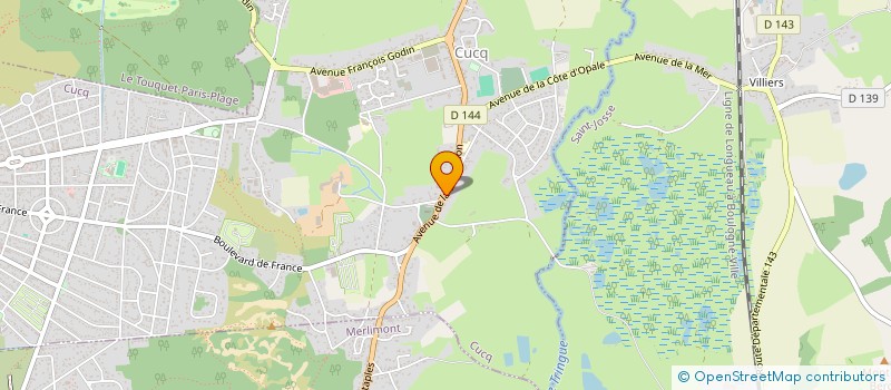 localisation de l'entreprise DOUBLE H  CUCQ