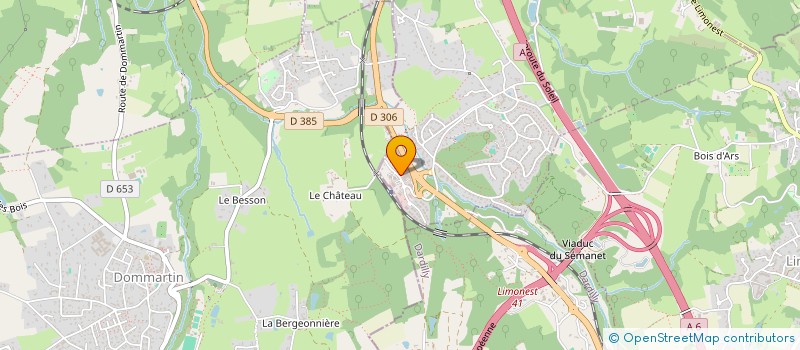 localisation de l'entreprise DOUBLE-IMPACT  SAINT-DIDIER-AU-MONT-D OR