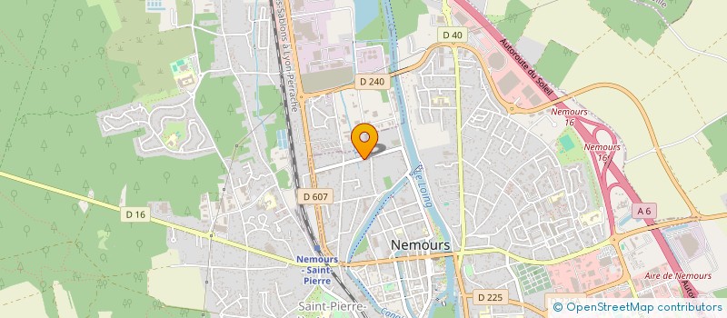 localisation de l'entreprise DOUBLE K  NEMOURS