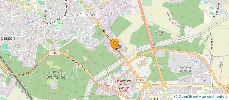 localisation de l'entreprise DOUBLE M  VERT-SAINT-DENIS