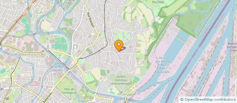 localisation de l'entreprise DOUBLE M IMAGES à STRASBOURG