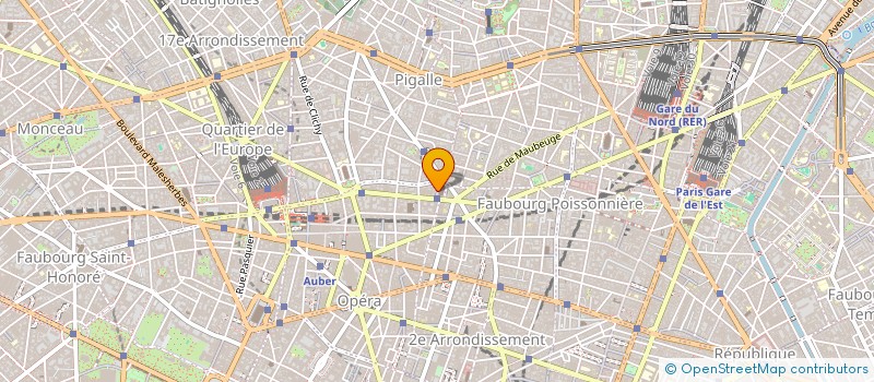localisation de l'entreprise DOUBLE MAGNUM à PARIS