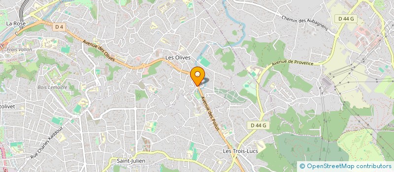 localisation de l'entreprise DOUBLE NO à MARSEILLE