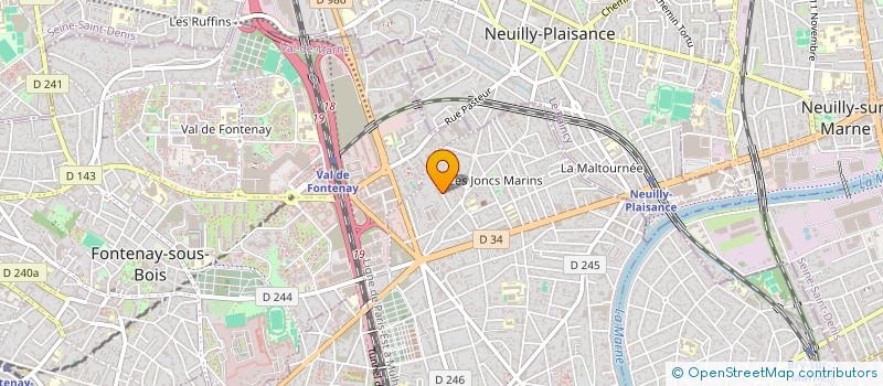 localisation de l'entreprise DOUBLE OPTION à LE PERREUX-SUR-MARNE