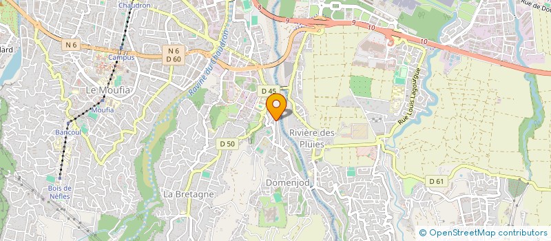localisation de l'entreprise DOUBLE R à SAINT-DENIS