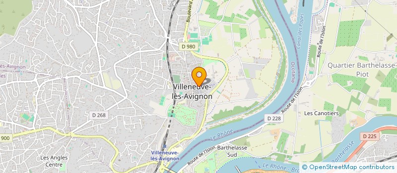localisation de l'entreprise DOUBLE R  VILLENEUVE-LES-AVIGNON