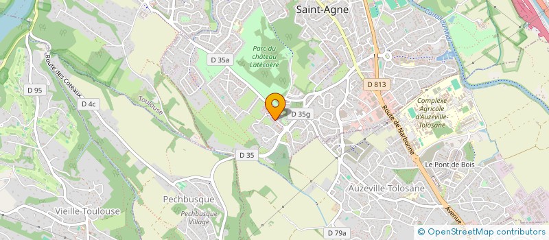 localisation de l'entreprise DOUBLE RETORS SARL à RAMONVILLE-SAINT-AGNE