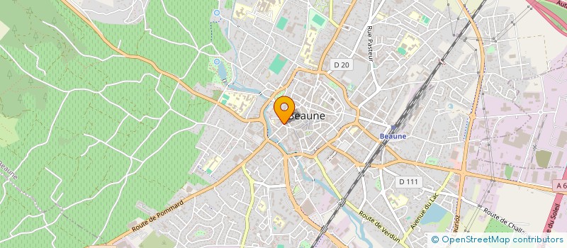 localisation de l'entreprise DOUBLE SENS à BEAUNE