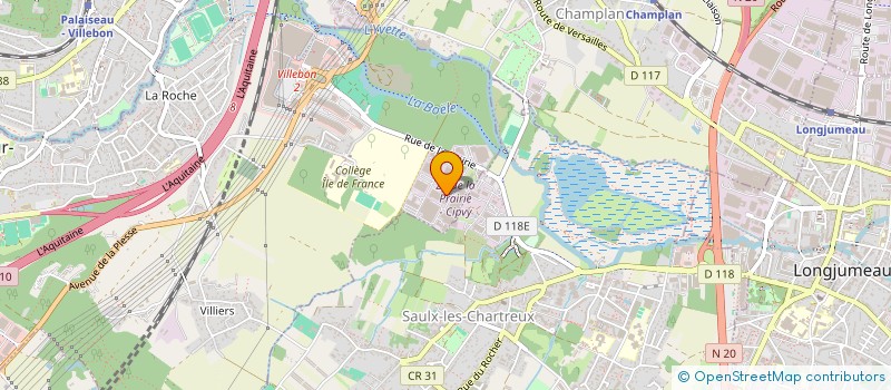 localisation de l'entreprise DOUBLE SENS MATERIELS LOGISTIQUES DSML  VILLEBON-SUR-YVETTE