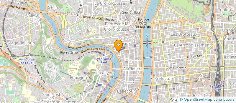 localisation de l'entreprise DOUBLE SIDE à LYON