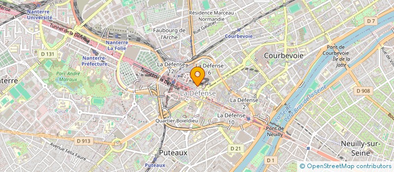 localisation de l'entreprise DOUBLE V à PUTEAUX