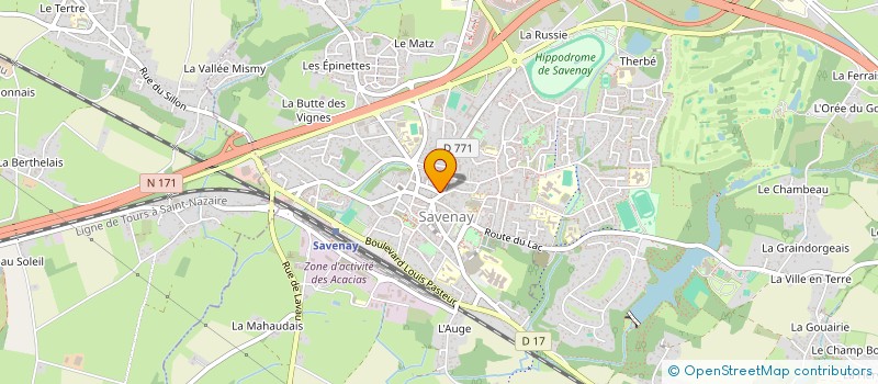 localisation de l'entreprise DOUBLE V  SAVENAY