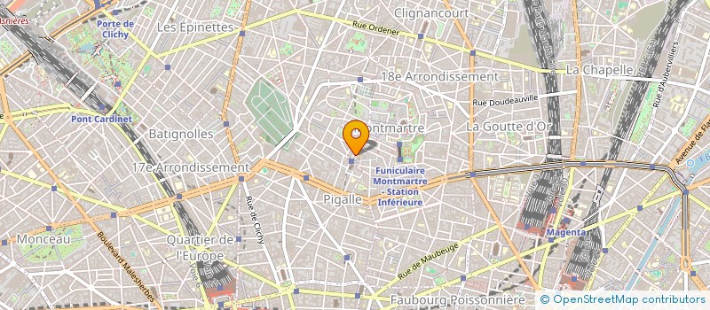 localisation de l'entreprise DOUBLE VISION à PARIS