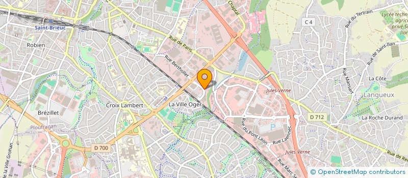 localisation de l'entreprise DOUBLE VUE à SAINT-BRIEUC