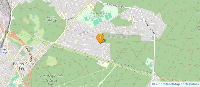 localisation de l'entreprise DOUBLE WAN à BOISSY-SAINT-LEGER