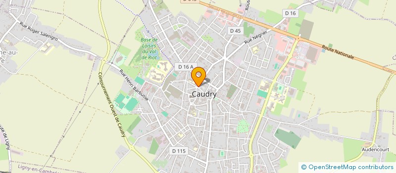 localisation de l'entreprise DOUBLE-Y à CAUDRY