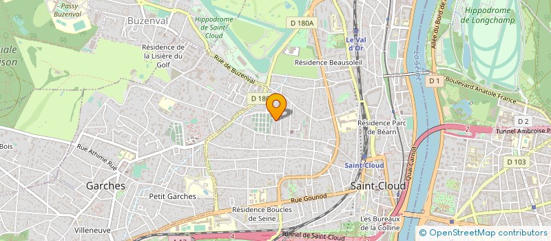 localisation de l'entreprise DOUBLE YOU à SAINT-CLOUD