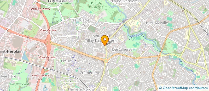 localisation de l'entreprise DOUBLE ZERO à SAINT-HERBLAIN
