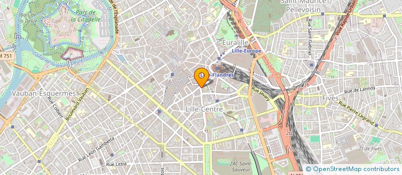 localisation de l'entreprise DOUBLE1 à LILLE