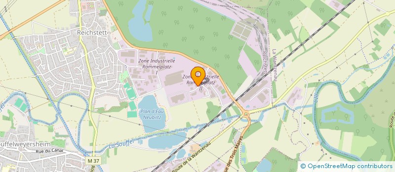 localisation de l'entreprise DOUBLED IMMOBILIER  REICHSTETT