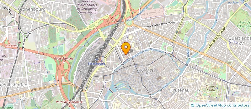 localisation de l'entreprise DOUBLEDOC SARL à STRASBOURG