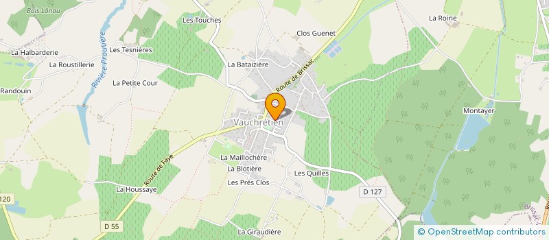 localisation de l'entreprise DOUBLESIX  LES GARENNES SUR LOIRE