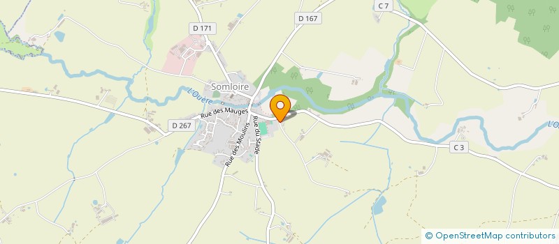localisation de l'entreprise DOUBLET STEPHANE  SOMLOIRE