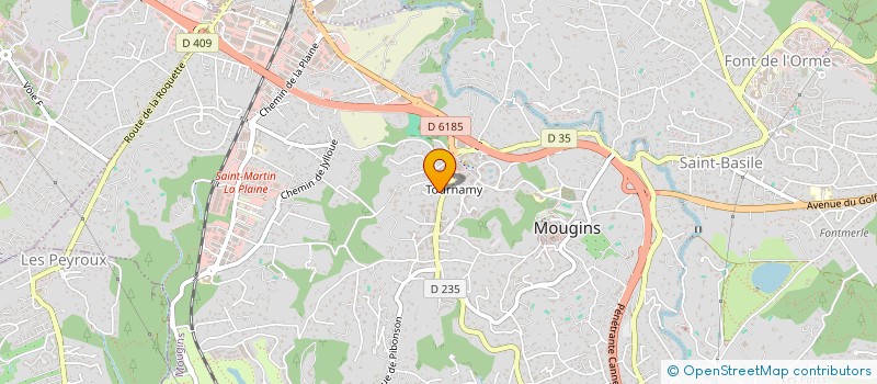 localisation de l'entreprise DOUBLETON MOUGINOIS à MOUGINS