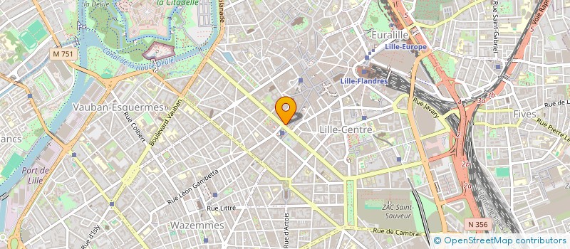 localisation de l'entreprise DOUBLEV  LILLE