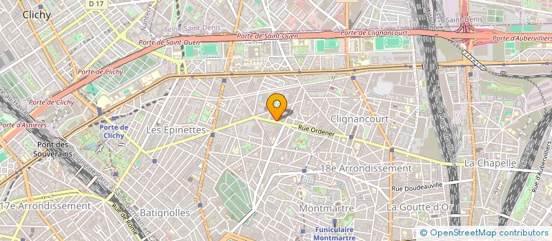 localisation de l'entreprise DOUBLEVE  PARIS