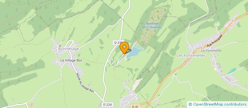 localisation de l'entreprise DOUBS IMMOBILIER TRANSACTIONS  BONNETAGE