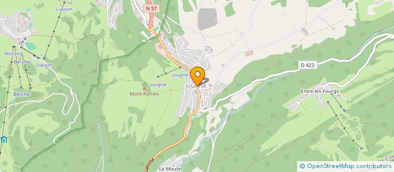 localisation de l'entreprise DOUBS LOISIRS  JOUGNE